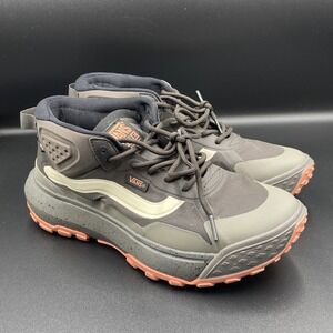 New VANS MTE Crosspath Mid Shoes Brown Speckled Orange Men's Size 7 Women's 8.5